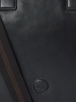 Osprey London The Compass Leather Laptop Bag Black Sale