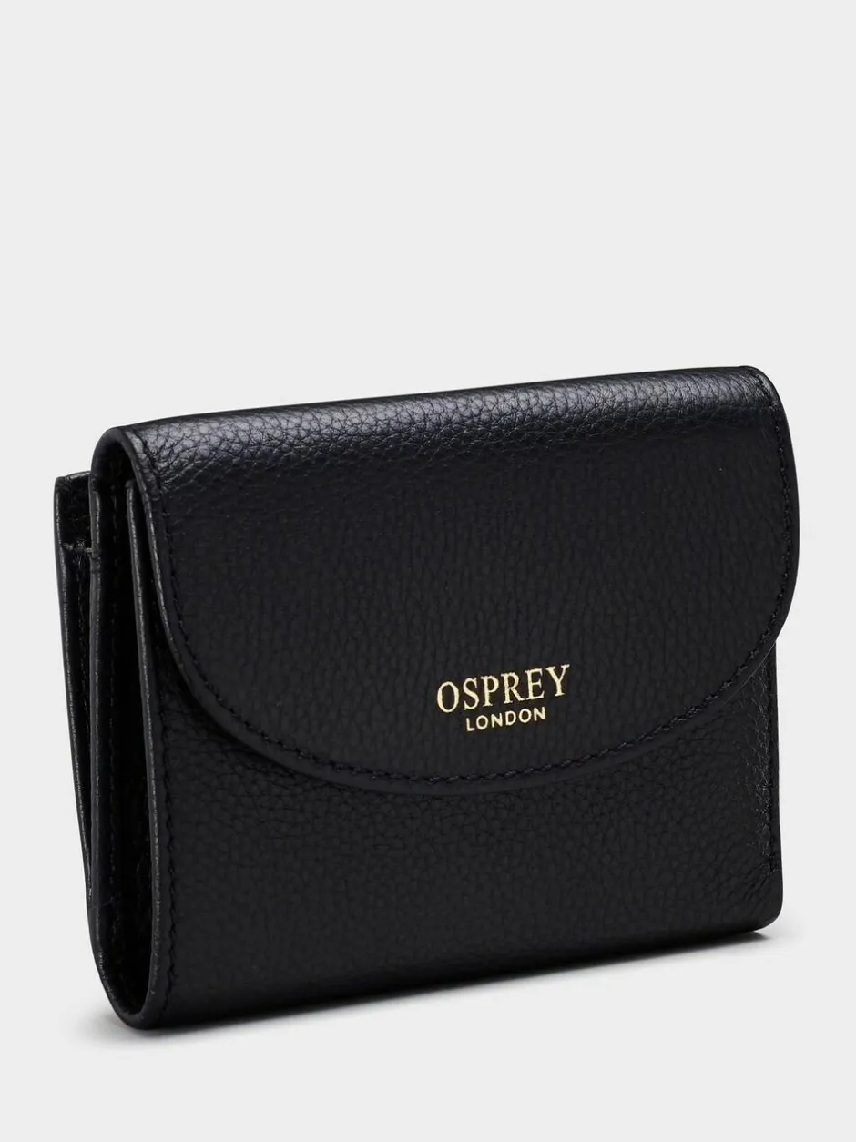 Osprey London Black The Tilly Leather Purse Gift Set New