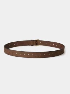 Osprey London The Neverending Single Leather Belt Brown Best