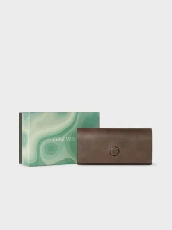 Osprey London Tan The Compass Leather Glasses Case Best