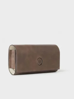 Osprey London Tan The Compass Leather Glasses Case Best