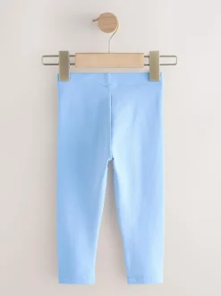 Next Pale Blue Plain Leggings (3mths-7yrs) Best
