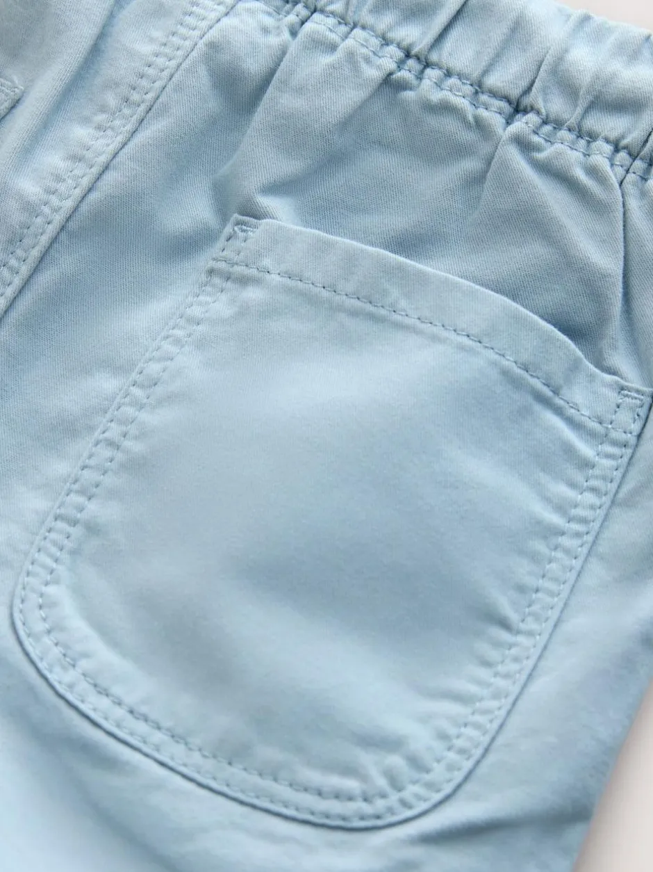 Next Pale Blue Pull On Shorts (3mths-7yrs) Sale