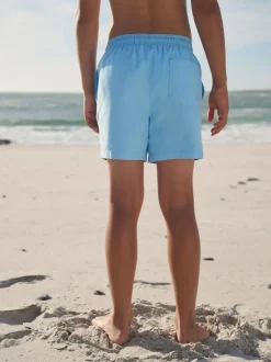 Next Pale Blue Swim Shorts (1.5-16yrs) Discount