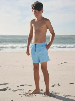 Next Pale Blue Swim Shorts (1.5-16yrs) Discount
