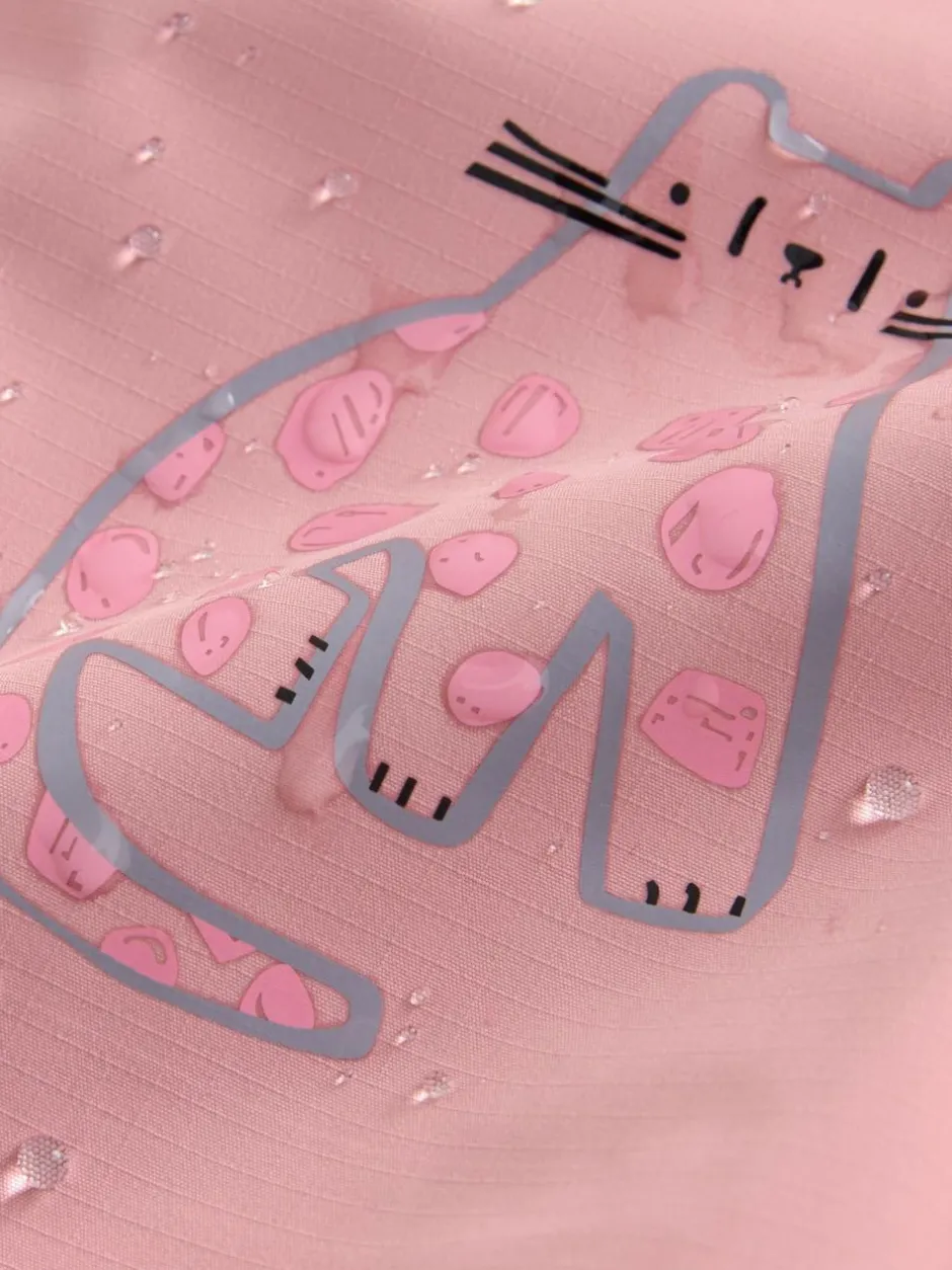 Next Pale Pink Waterproof Printed Puddlesuit (3mths-7yrs) Hot