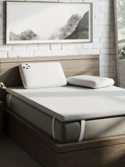 Panda London White Viscose Mattress Topper Best