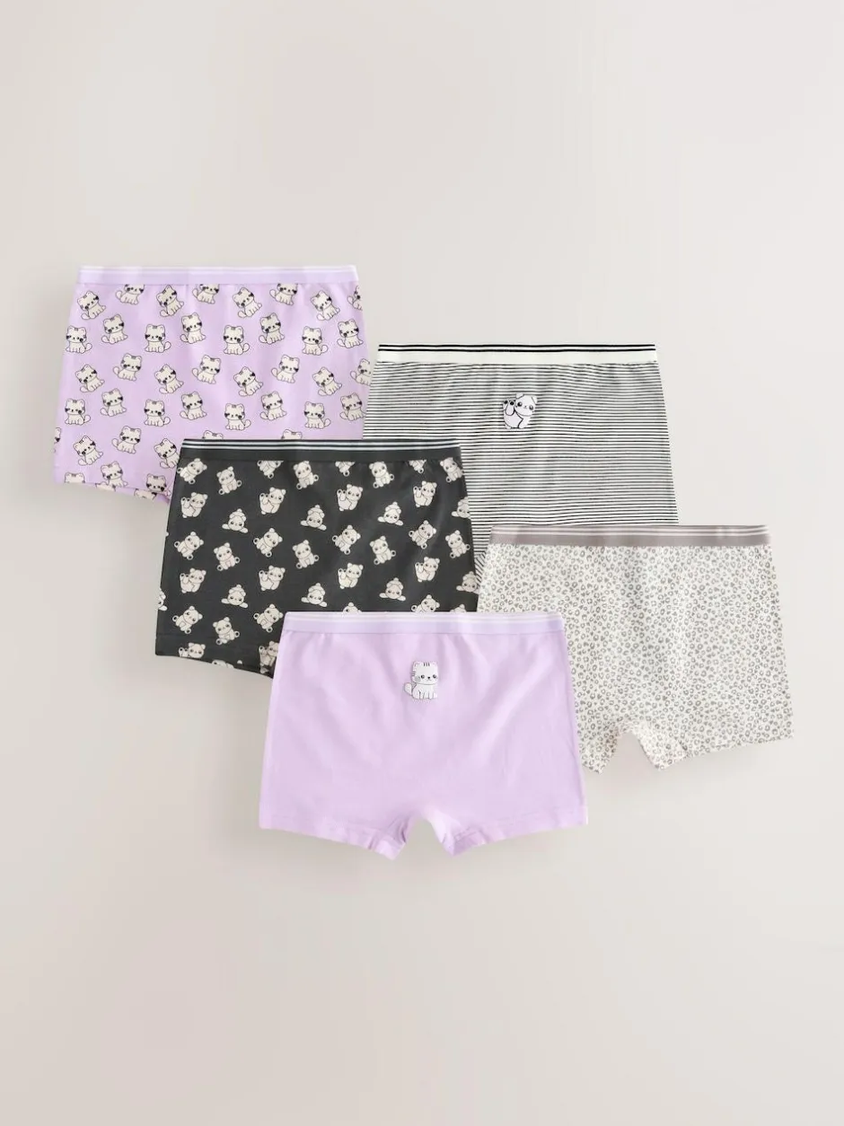 Next Short Briefs 5 Pack (2-16yrs) Panda Best