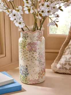 Next Pastel Patchwork Spring Floral Ceramic Vase Best