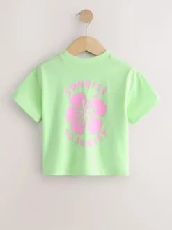 Next T-Shirts 4 Pack (3mths-7yrs) Pastel Clearance