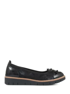 Pavers Ballet Pumps Black Discount