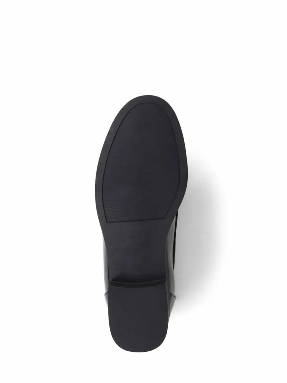 Pavers Black Smart Patent Loafers