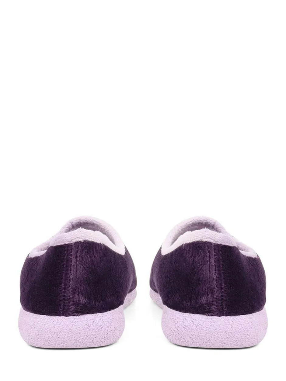 Pavers Purple Ladies Slippers New