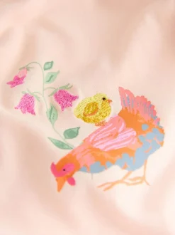 Next Peach Pink Hen Jersey Short Sleeve Pyjamas