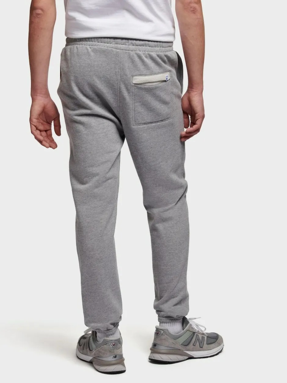 Penfield Mens Relaxed Fit 100% Cotton Original Logo Joggers Grey Online