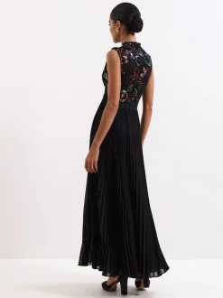 Phase Eight Black Lela Sequin Dress Sale