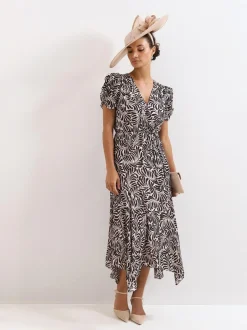 Phase Eight Black Petite Verity Dress
