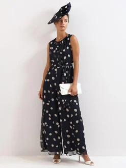 Phase Eight Blue Petite Maxine Jumpsuit Online