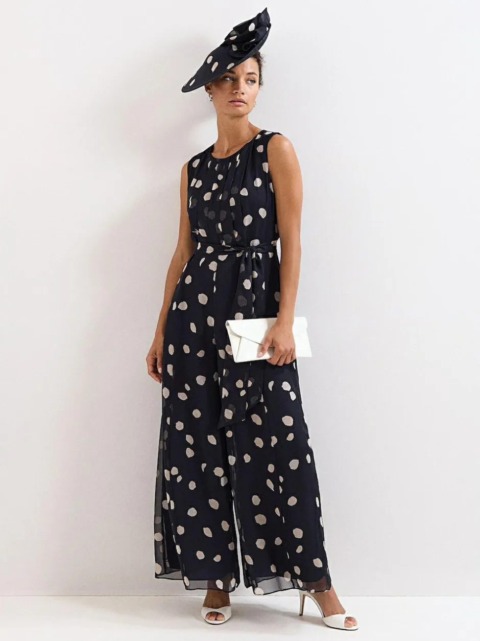Phase Eight Blue Petite Maxine Jumpsuit Online