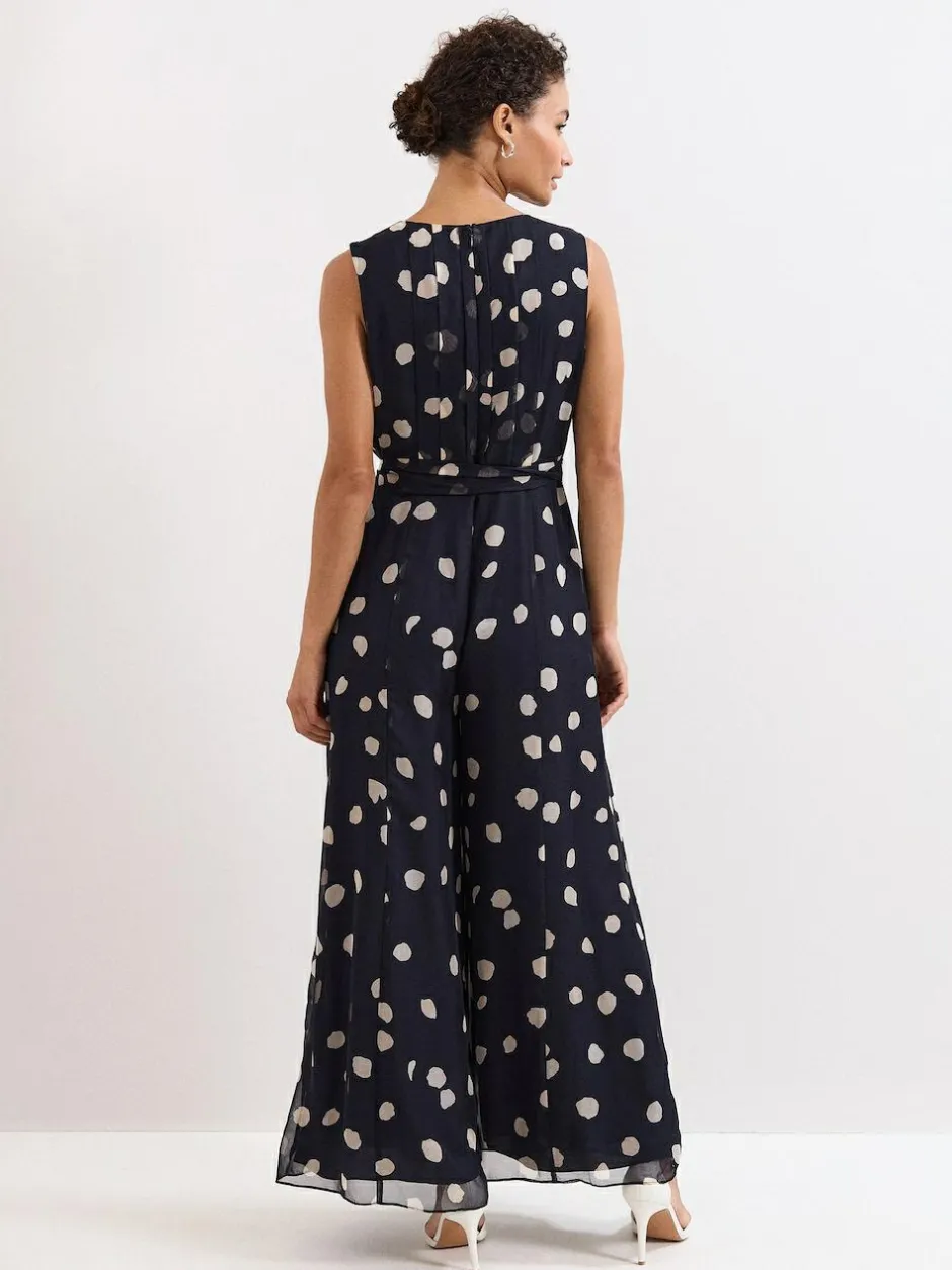 Phase Eight Blue Petite Maxine Jumpsuit Online