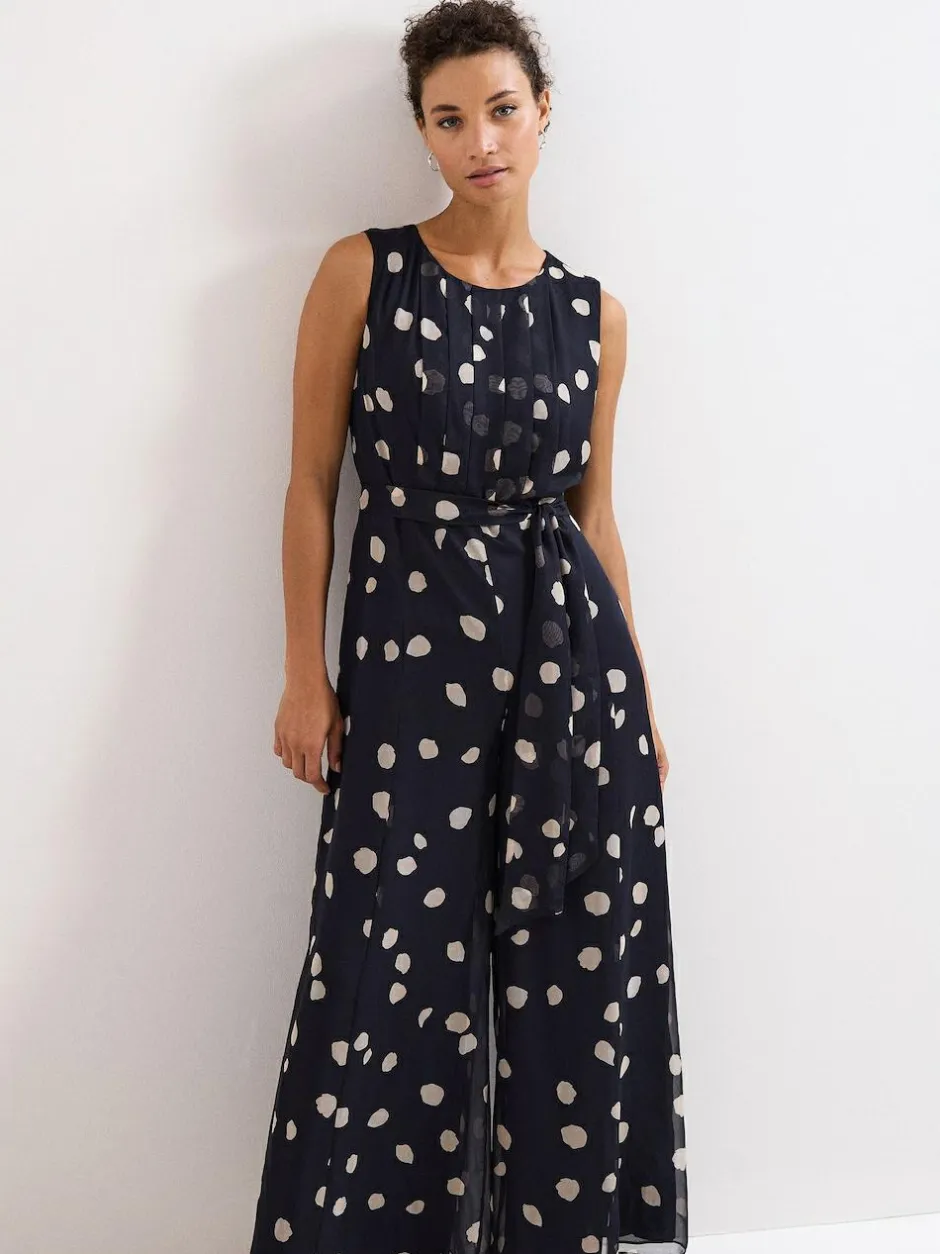 Phase Eight Blue Petite Maxine Jumpsuit Online