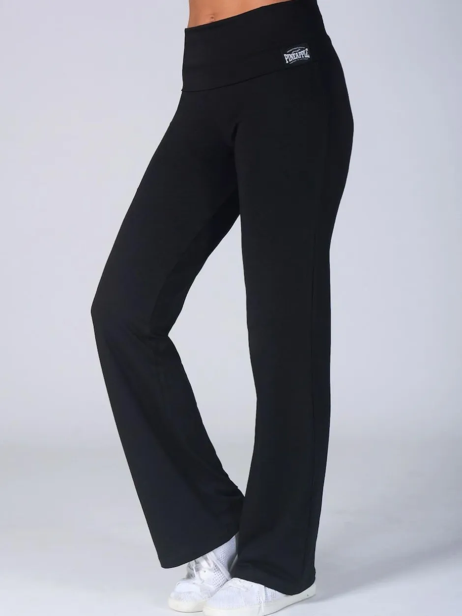 Pineapple Womens Fold Waistband Jersey Trousers Black Online