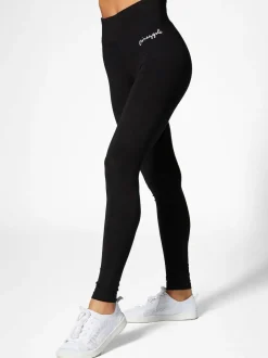 Pineapple Womens Wide Waistband Leggings Black Outlet