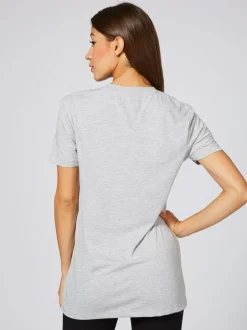 Pineapple Logo T-Shirt Grey Hot