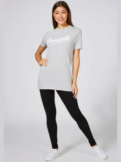 Pineapple Logo T-Shirt Grey Hot