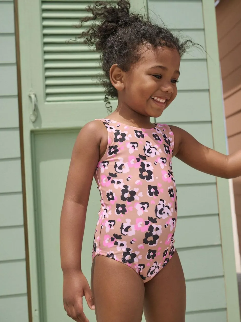 Next Swimsuit (3mths-7yrs) Pink Animal