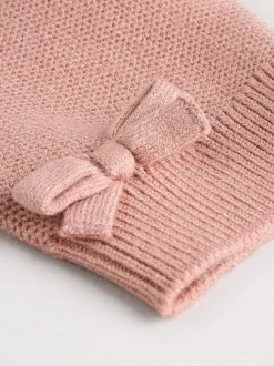 Next Baby Knitted Wrap Jumper and Leggings 2 Piece Set (0mths-2yrs) Pink Sale