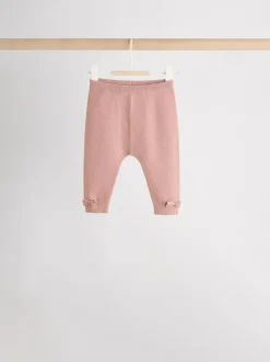 Next Baby Knitted Wrap Jumper and Leggings 2 Piece Set (0mths-2yrs) Pink Sale