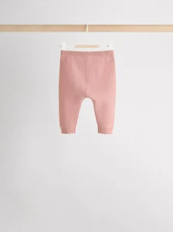 Next Baby Knitted Wrap Jumper and Leggings 2 Piece Set (0mths-2yrs) Pink Sale
