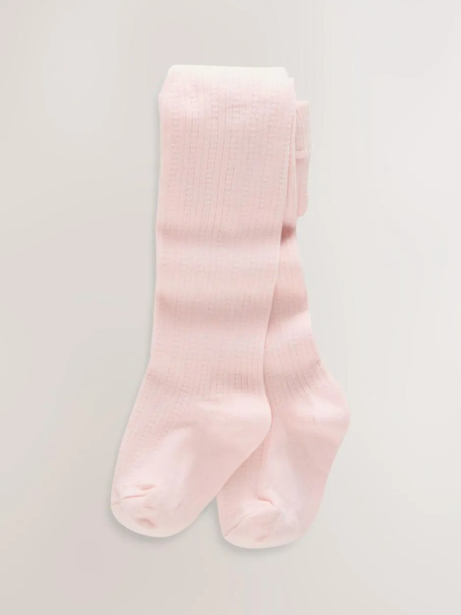 Next Pink Baby Tights 3 Pack (0mths-2yrs) Online