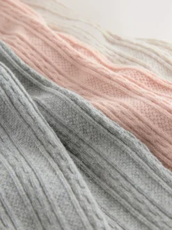 Next Baby Tights 3 Pack (0mths-2yrs) Pink Sale