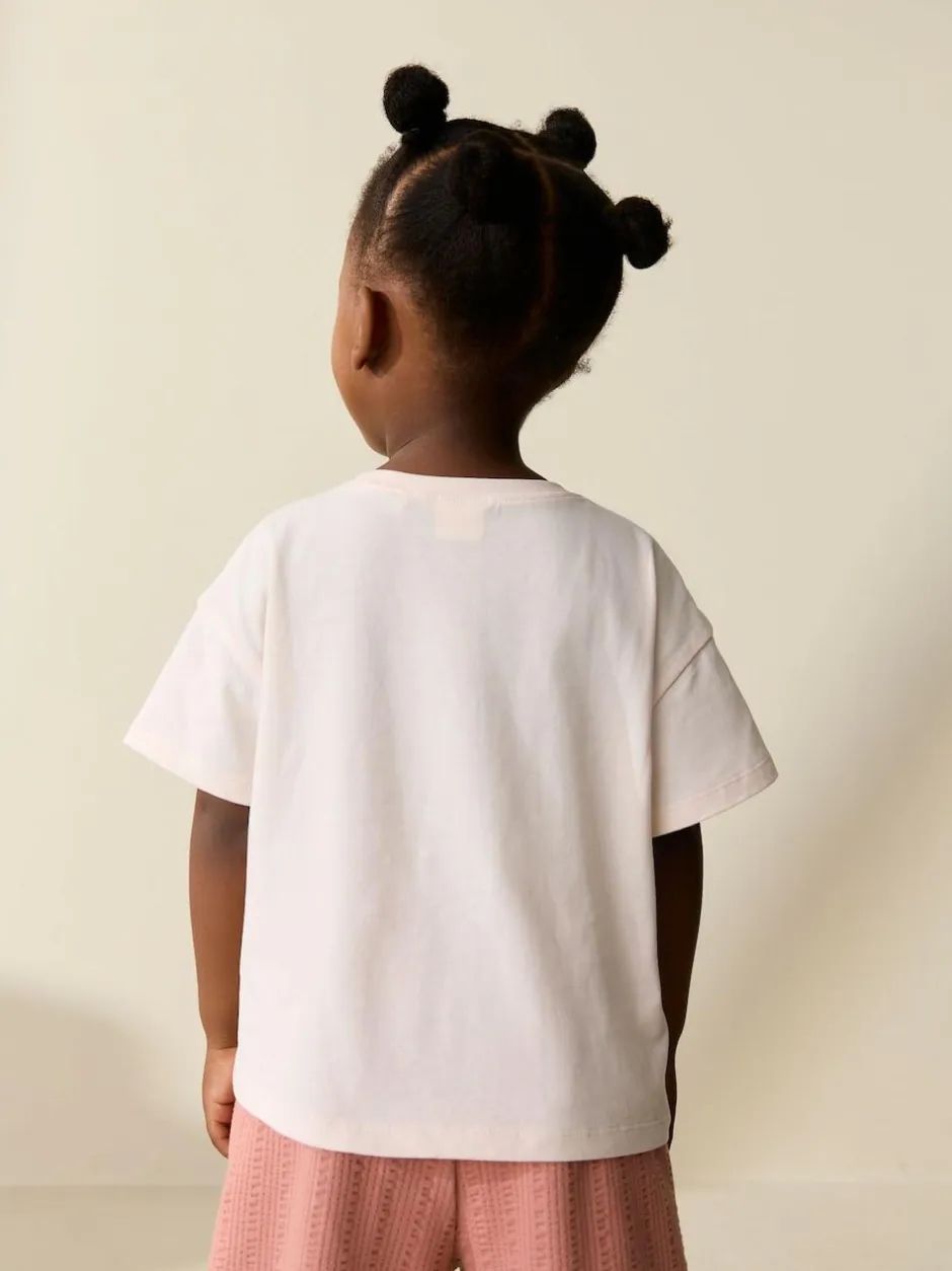 Next Short Sleeve T-Shirt (3mths-7yrs) Pink Ballerina Sale