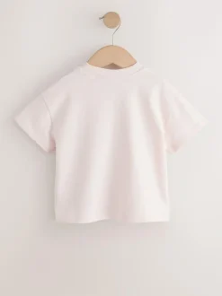 Next Short Sleeve T-Shirt (3mths-7yrs) Pink Ballerina Sale