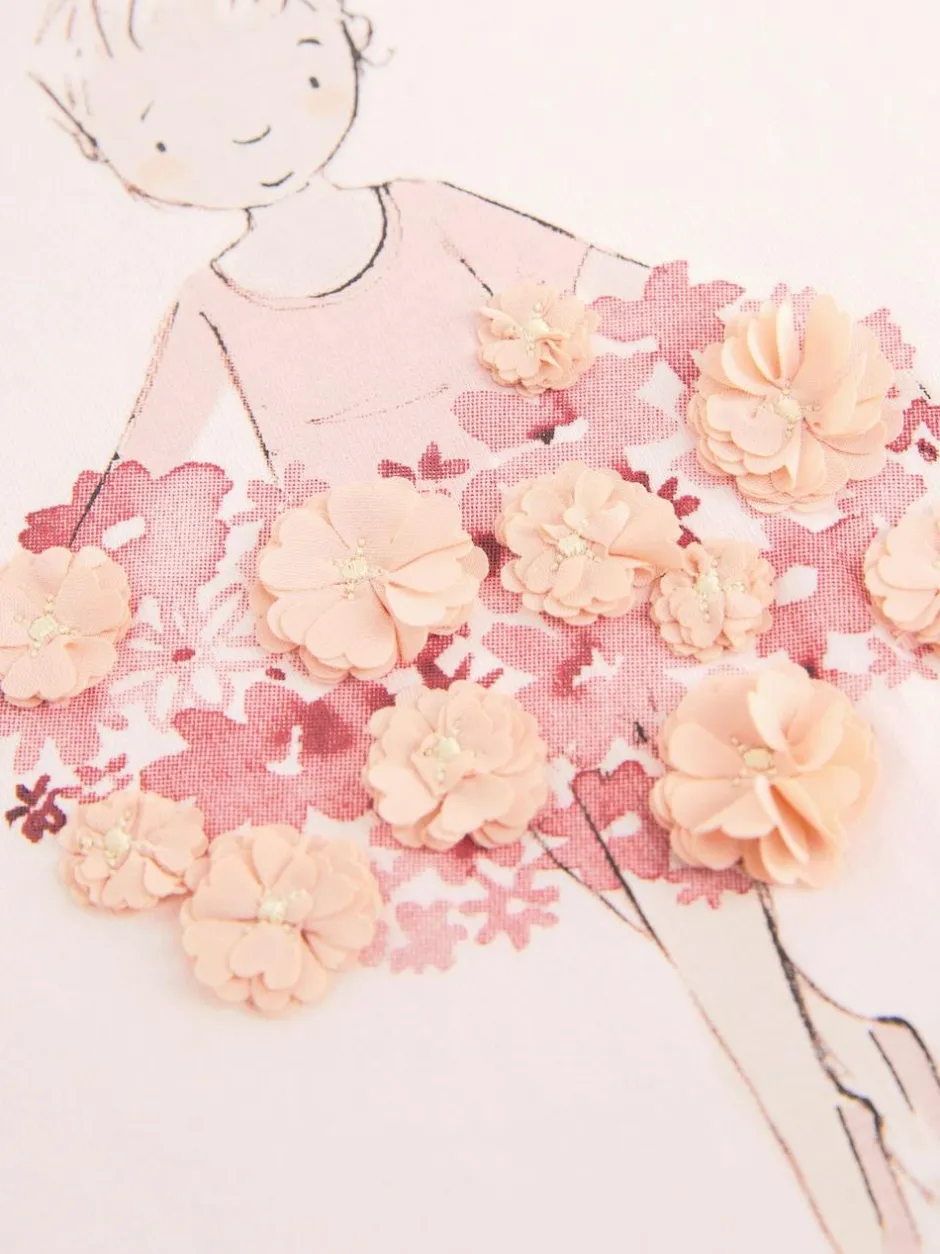 Next Short Sleeve T-Shirt (3mths-7yrs) Pink Ballerina Sale