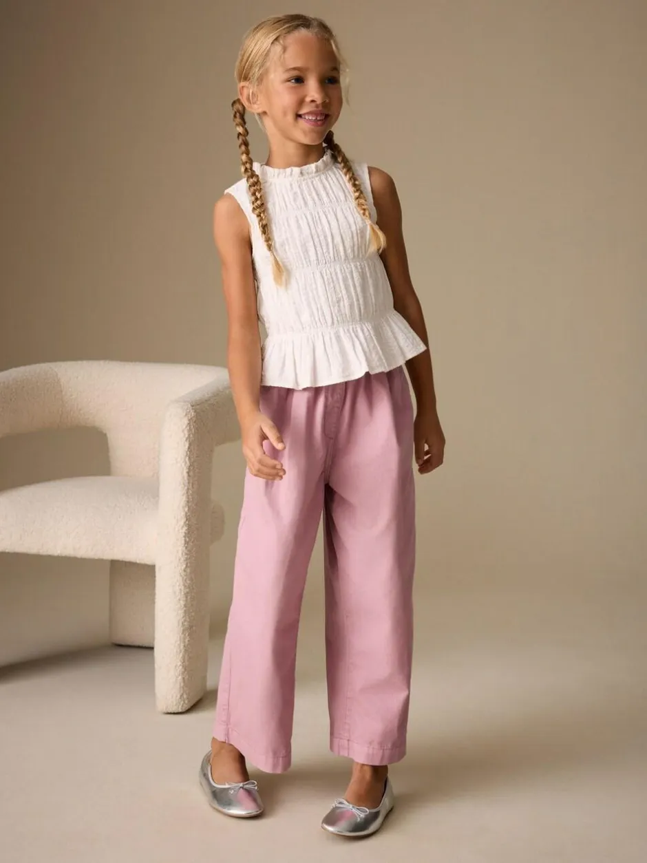 Next Barrel Pullon Trousers (3-16yrs) Pink Best