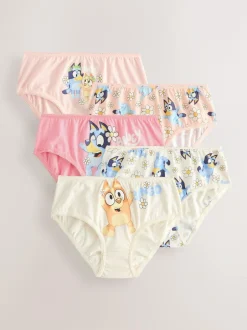 Next Pink Bluey Briefs 5 Pack (1.5-8yrs)