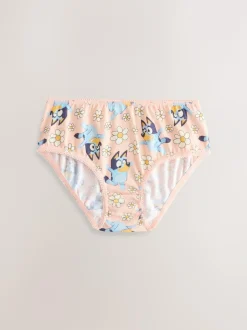 Next Pink Bluey Briefs 5 Pack (1.5-8yrs)