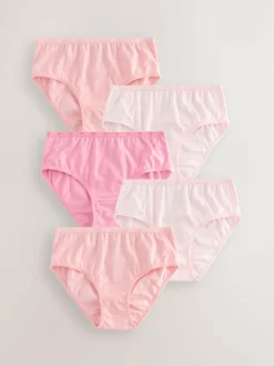 Next Briefs 5 Pack (1.5-16yrs) Pink Discount