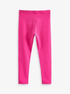 Next Pink Bright Regular Fit Leggings (3-16yrs) Sale