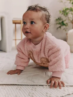 Next Baby Fleece Tops and Leggings Set 2 Piece (0mths-2yrs) Pink Bunny Discount