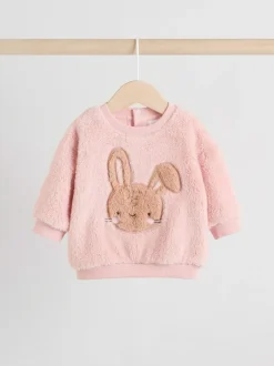 Next Baby Fleece Tops and Leggings Set 2 Piece (0mths-2yrs) Pink Bunny Discount