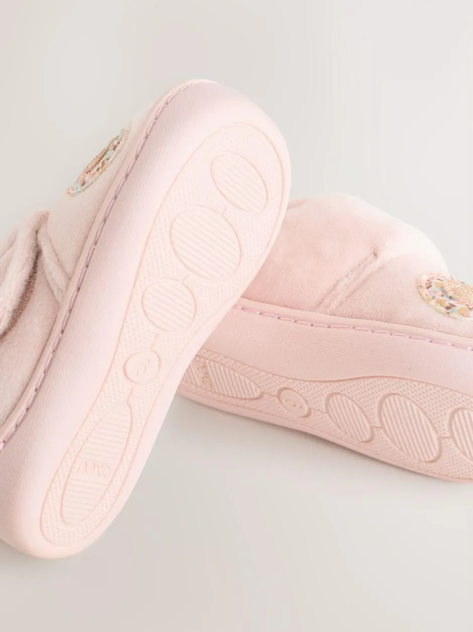 Next Cupsole Slippers Pink Butterfly Online