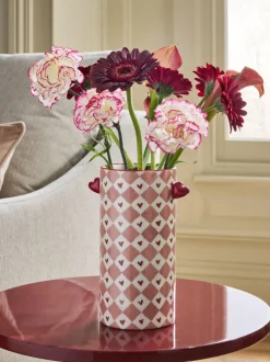 Next Pink Ceramic Heart Vase Best