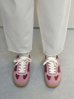 Next Pink Cord Forever Comfort® Lace-Up Trainers Best