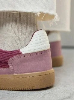 Next Pink Cord Forever Comfort® Lace-Up Trainers Best