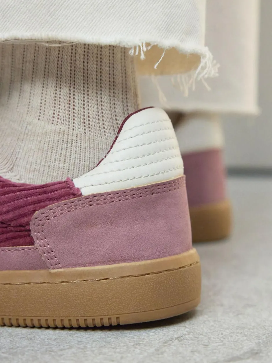 Next Pink Cord Forever Comfort® Lace-Up Trainers Best